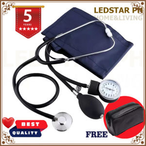 Aneroid Sphygmomanometer  Measure Device Kit Cuff Stethoscope BP Monitor