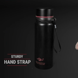 【UP TO 1500ML】Large Capacity 304 Stainless Steel Vacuum Thermal Flask Thermos Keep Warm and Cold Bottle 冷热保温瓶 Air Panas Botol Tahan Panas Thermal Bottle