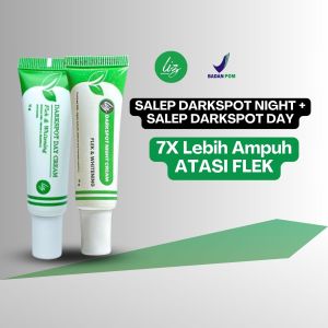 AMPUH!! Paket 2in1 Salep Siang dan Malam Elzet Skincare BPOM Salep Penghilang Flek Melasma Bintik Hitam Bekas Jerawat Wajah Cream Pemutih kulit Wajah Glowing Krim Pemutih Malam Cream Anti Aging  Penghilang Kerutan Wajah Penghilang Komedo Listiani