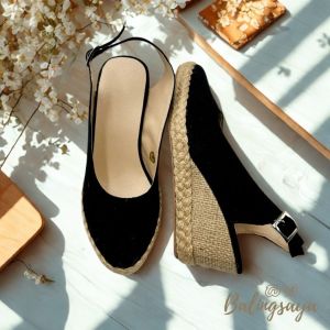 Balingsaya Steph – Women’s 2 Inches Espadrille Wedge Sandals Slingback Liliw Made Abaca