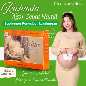 Subur 12 Kapsul Promil Cepat Hamil Ampuh Obat Herbal Penyubur Rahim Wanita