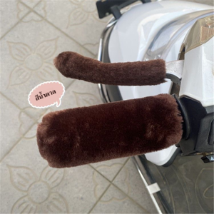 ถุงมือกันลื่น ตุ๊กตาเทียม ทนทาน ให้อบอุ่น ถอดออกได้ นุ่มและกันลม อากาศหนาว ผู้ใหญ่ ความหลากหลายของสี