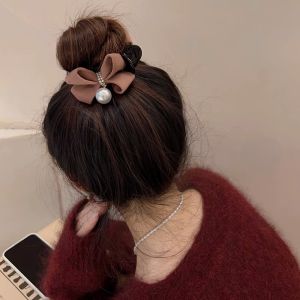 Fashionable Elegant Bow Hair Accessories Hair Clip For Girls Women Back Head Hair Clip Hair Accessories Jewelry Gifts