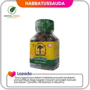 Habbatussauda Cap Kurma Ajwa - Kapsul Herbal Berkualitas Tinggi