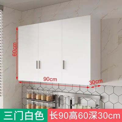 Kitchen Wall Sideboards Cabinet Wall Kitchen Cabinet Storage Sideboards Cabinet Wall-Mounted Bedroom Balcony Wall Large Capacity Storage Classic Practical Style Kitchen Cabinet Storage Kitchen Wall Cabinet