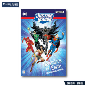 Justice League - Defenders of Earth Coloring and Activity Book