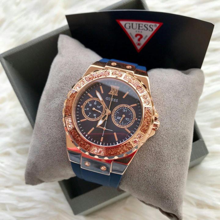 READY STOK GUESS ORIGINAL WATCH W1053L1 LADIES SPARKLING Lazada