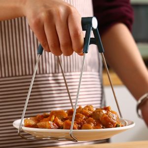 🔥 KẸP GẮP CHÉN ĐĨA NÓNG – TRỢ THỦ NHÀ BẾP KHÔNG THỂ THIẾU! 🔥
