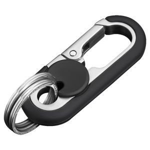 2pcs Gantungan Kunci Bahan Zinc Alloy Premium Mobil Motor Carabineer Kunci Bahan Besi Metal Kuat