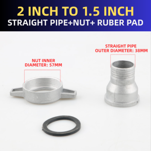 Hose Adaptor Connector Coupler 2" 3" 4" for Water pump Gasoline Diesel Pump Aluminum Reducer 3 to 2 3X2 Connector Coupler for Waterpump 30cx KB80 Yamma Nittoo Kingstone Ichiban Honda