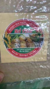 Bánh đa nem - vỏ bánh ram Hà Tĩnh rán giòn thơm ngon