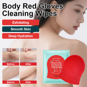 ✨Deep Exfoliation✨ Oil-Control & ExfoliatingBath Mitt Glove/Body Scrubber/Back Scrubber Remove Dead Skin And Keratosis Pilaris Power Scrub For Silky Smooth Skin Glow