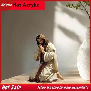 【COD】🔥🔥🔥 2026 New Nativity Birth Scene Xmas Table Centerpiece Accessory 2D Flat Acrylic For Home Office Decoration Party Ornment