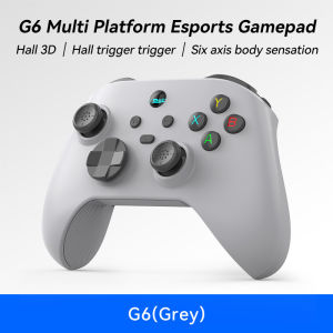 Tay cầm game Bluetooth G6 không dây đa kết nối  pin sạc Type-C – hỗ trợ PC/Laptop/Android/iOS/PS3/PS4/Switch