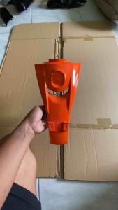 dasi dada panel tengah Yamaha Jupiter z lama 2004 2005 2006 Al warna orange