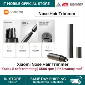 Xiaomi Nose Hair Trimmer | Quick and safe trimming | 6500 RPM | IPX5 waterproof | Type-C Charging