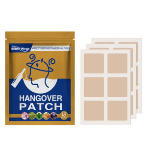 South Moon Hangover Patch Stay Awake Headache Relief Patch Car Vomiting Dizziness Relief Drunk Liver Protection