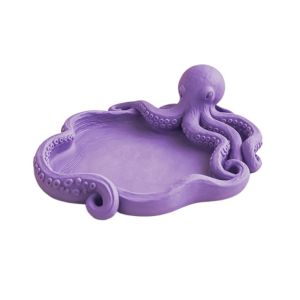 DITIPOO In 3D Khay đựng đồ trang sức Sáng tạo Hình dạng bạch tuộc Hộp đựng chìa khóa Phụ kiện chụp ảnh Trang trí Đĩa trưng bày nhẫn và khuyên tai Phòng khách