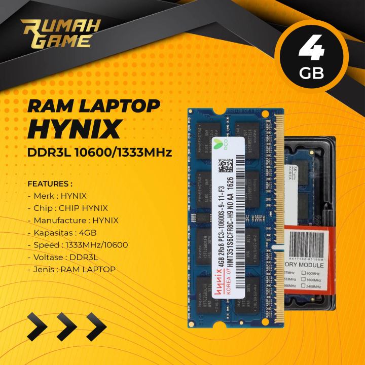 Sk Hynix Ddr3 4gb 10600s SK Hynix RAM DDR3 4GB 8GB 1066MHz 1333MHz