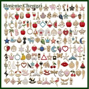 Hmeme Animal Flower Mixed Charms Pendants DIY Bracelet Jewelry Making Craft
