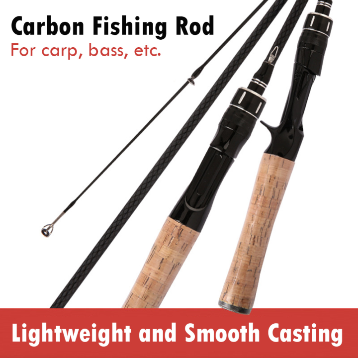 Lightweight Rod DAIWA Lightweight Fishing Rod 1.68m/1.8m Carbon Spinning Casting Rod UL ...
