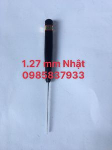 Chìa vặn Lục giác mini 1.27 mm D-1.3 Eight Nhật tại Máy cầm tay NTT tháo lắp ốc chìm lục giác cỡ nhỏ chất lượng vượt trội hiệu quả lâu dài