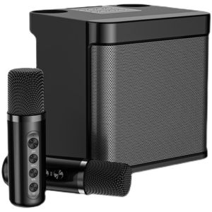 พร้อมส่งไม่ต้องรอ YS-203 ลำโพงบลูทูธ กำลังไฟสูง 100W ไมโครโฟนไร้สาย ไมค์2ตัว ชาร์จไฟ จัดปาร์ตี้ปีใหม่ สำหรับฟังก์ชั่นการ์ดเสียงในตัว AUXTFUSB