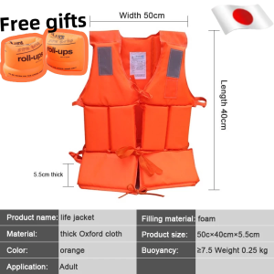 lifestyle jacket for swimming lifestyle jacket for fishing High Quality Increase Thicken Marine Drifting Fishing Life Jacket Swimming Vest Boating Life Vest Clothes Outdoor Water Sport Kayaking Oxford Fabric Buoyancy Undershirt
