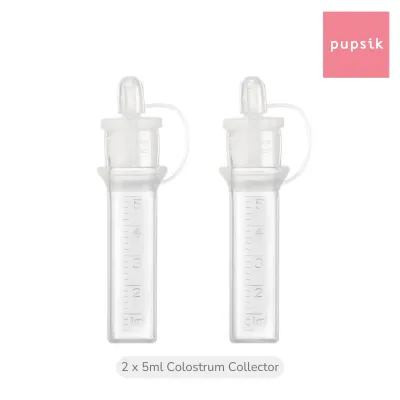 MPJ Silicone Colostrum Collector (2 x 5ml) - Exp 09/28