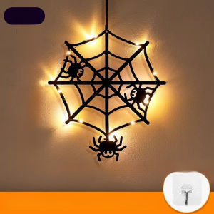 Halloween Bat Light LED/Bat Hanging Decor Indoor Outdoor/Spooky Atmosphere Decoration/Party Prop/Creative Halloween Ornament