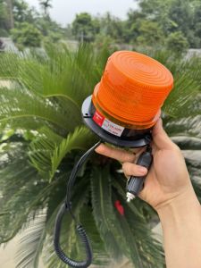 Đèn cảnh báo đèn nóc ô tô nam châm 12v đến 80v lắp cho xe cơ giới ô tô xe công trình xe cứu hộ