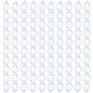 Set of 100 Plastic Training Clip For Supporting Tomato Vine Climbing Assistant With Easy Adjustment Install
