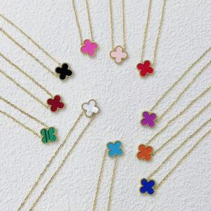 Kalung Clvr Satu Titanium Style Korea Wanita Dewasa  Model Terbaru Anti Karat Dan Luntur -Staycool shop