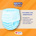 HAPPY Baby Pants Diapers XXXL 48 + 6 pieces. 