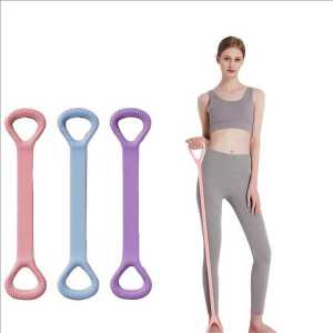 Yoga Resistance Bands 8 Shape Chest Expander Home with Elastic Band Sports Exercise Puller Arm Exercise Training Pilates Gym