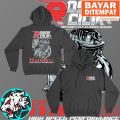 JAKET HOODIE RACING ROSOK CILIK HONDA GANK CB GL HOODIE DISTRO MOTOR HEREX OTOMOTIF PRIA WANITA. 