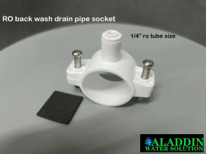 RO back wash drain pipe socket waste water back wash