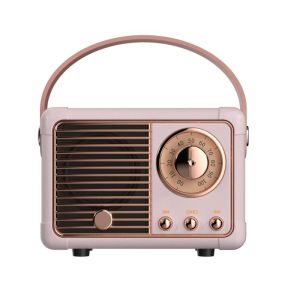 Retro Bluetooth Speaker HM11Nostalgic Radio Card-Playing Subwoofer Mini Antique Speaker Creative Gift