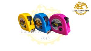 DELUXE 7.5M / 25FT Measure Tape Retractable Tape Measure Metric Portable Measuring Tool/ Pita Ukur