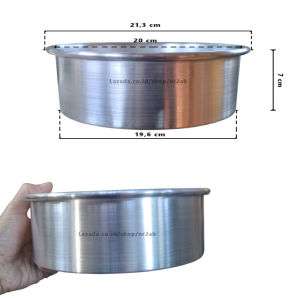 Cetakan Kue Loyang Bulat Press 20cm Tinggi 7cm