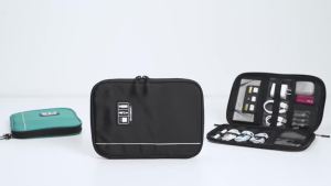 BAGSMART Electronics Organizer Travel CaseSmall Cable Organizer Bag for Essentials SD Card