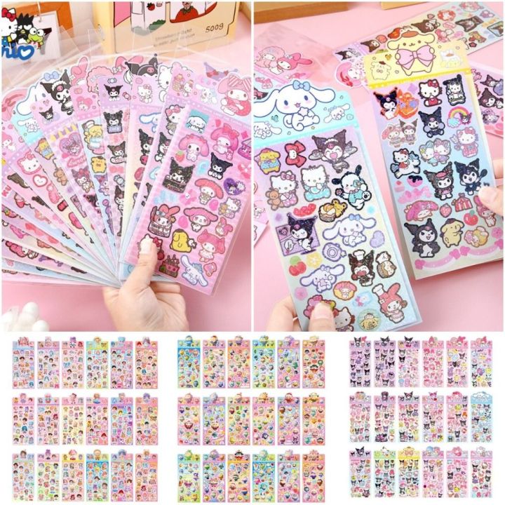 AIVRIEL Handmade Toy Kuromi Guka Sticker CartoonKuromi Melody Guka ...