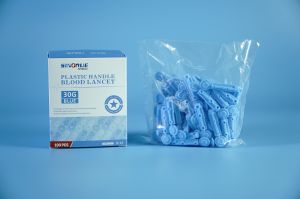 Hộp 100 kim lấy máu Sintrue vô trùng không đau - Tròn xanh