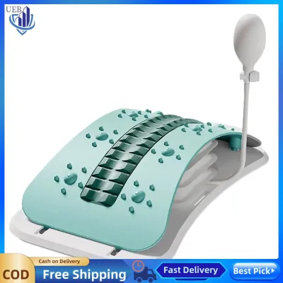 [Ueb Wholesale Center]Back Stretcher Adjustable Lumbar Spine Lounger Fitness Stretching Equipment for Home Office