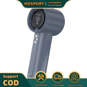 【HOSPORT】 High Speed Fan 100 Speeds Mini Personal Fan USB Rechargeable for Outdoor Travel
