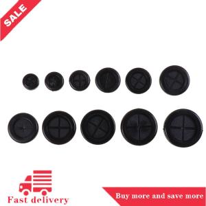[COD] 10Pcs Blanking Blind Rubber Wiring Grommets Hole Plug Electrical Wire Gasket 16mm 20mm 22mm 25mm 27mm 30mm 32mm 35mm 38mm 40mm 42mm Double Sided Environmental Protection Coil