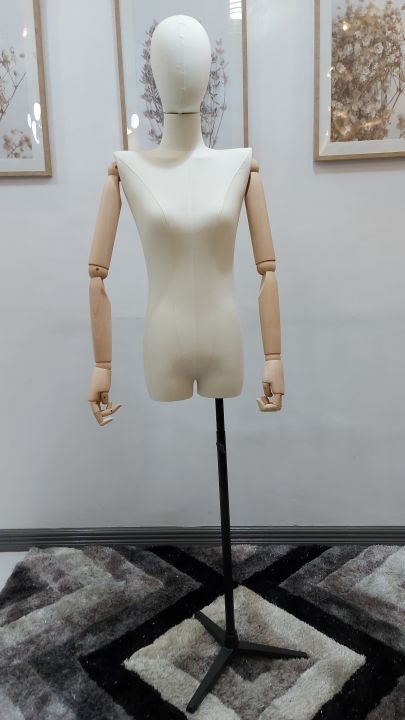 Female Half Body Mannequin Torso Dress Form Clothing Display