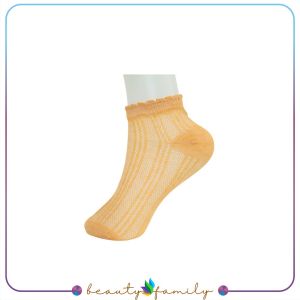 BF-P252 Kaos Kaki Wanita Motif Polos Pattern Garis / Kaoskaki Pola Pendek Semata Kaki Fashion Korea