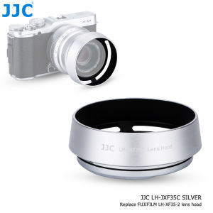 Máy ảnh JJC ống kính Loa che sáng thay thế Fuji LH-XF35-2 phù hợp cho Fujifilm XF35mm F2 R WR ống kính & XF 23mm F2 R WR ống kính màu đen và màu bạc cho có sẵn