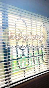 Tirai PVC Gorden/krey/kerei/krey Tirai PVC ventinan blind horizontal outdoor inddoor ( Torai gulung PVC)